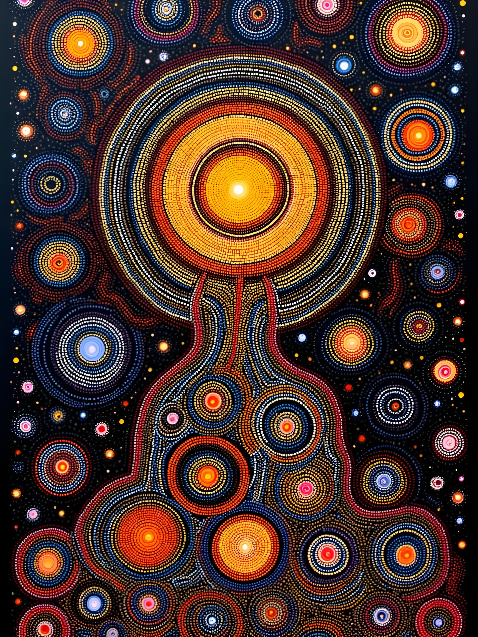 Cosmic awareness of the deities.