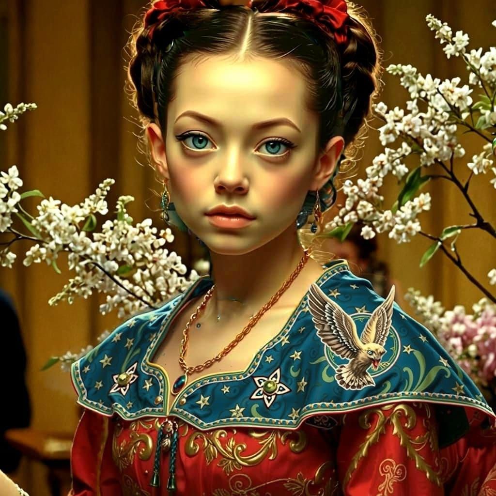 Whimsical Scene Based on a Very Long Word