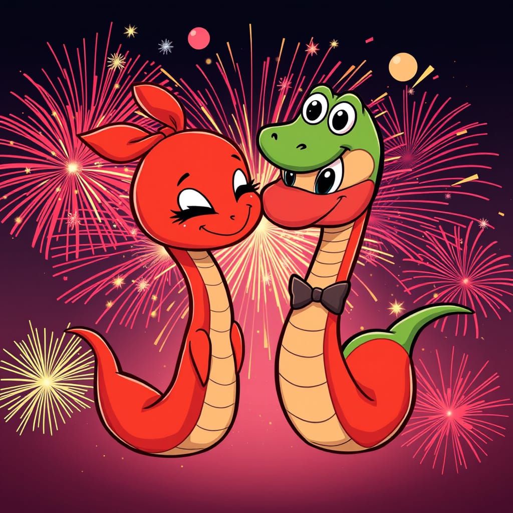 Love in the Fireworks