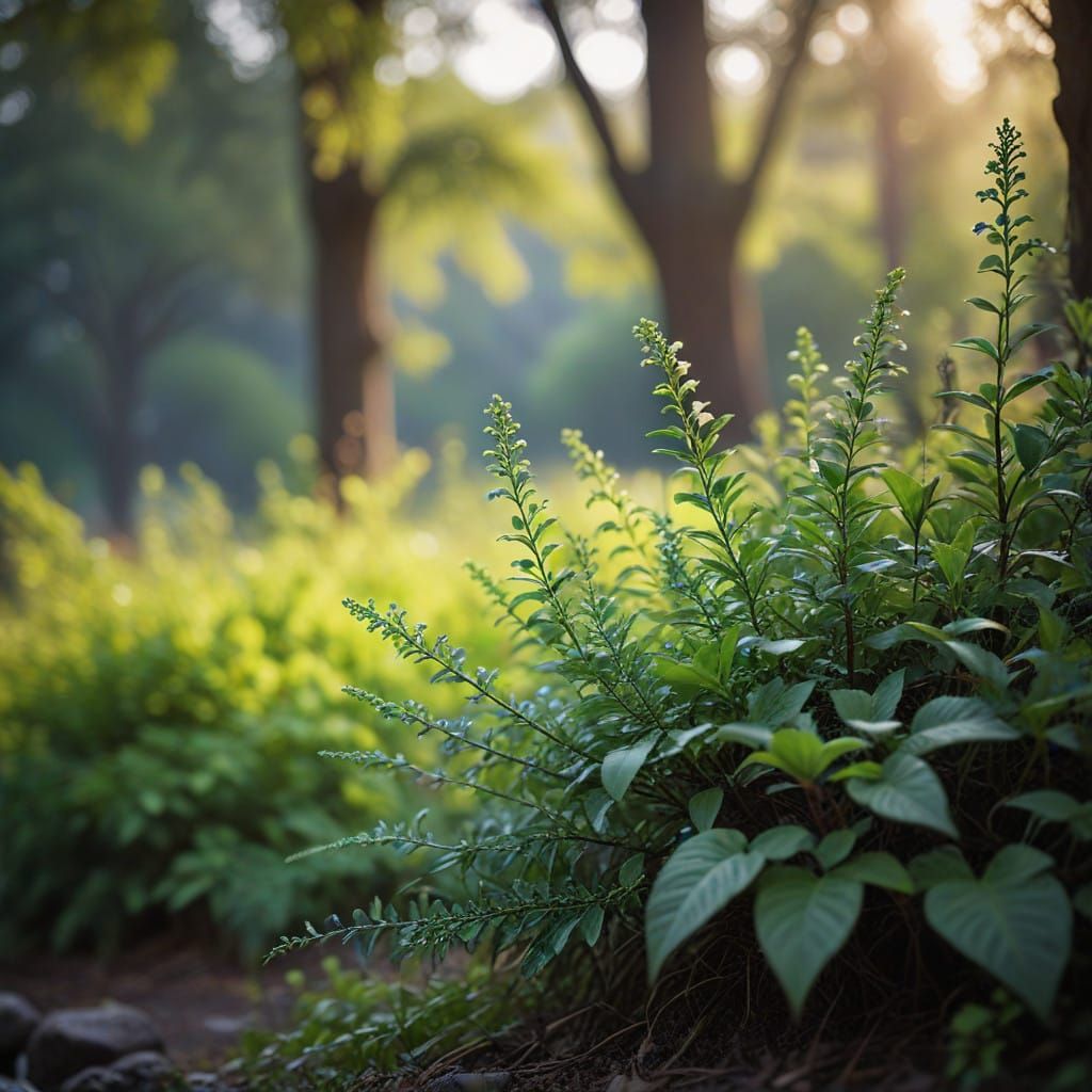 Serenic Landscape with Perfect Focus