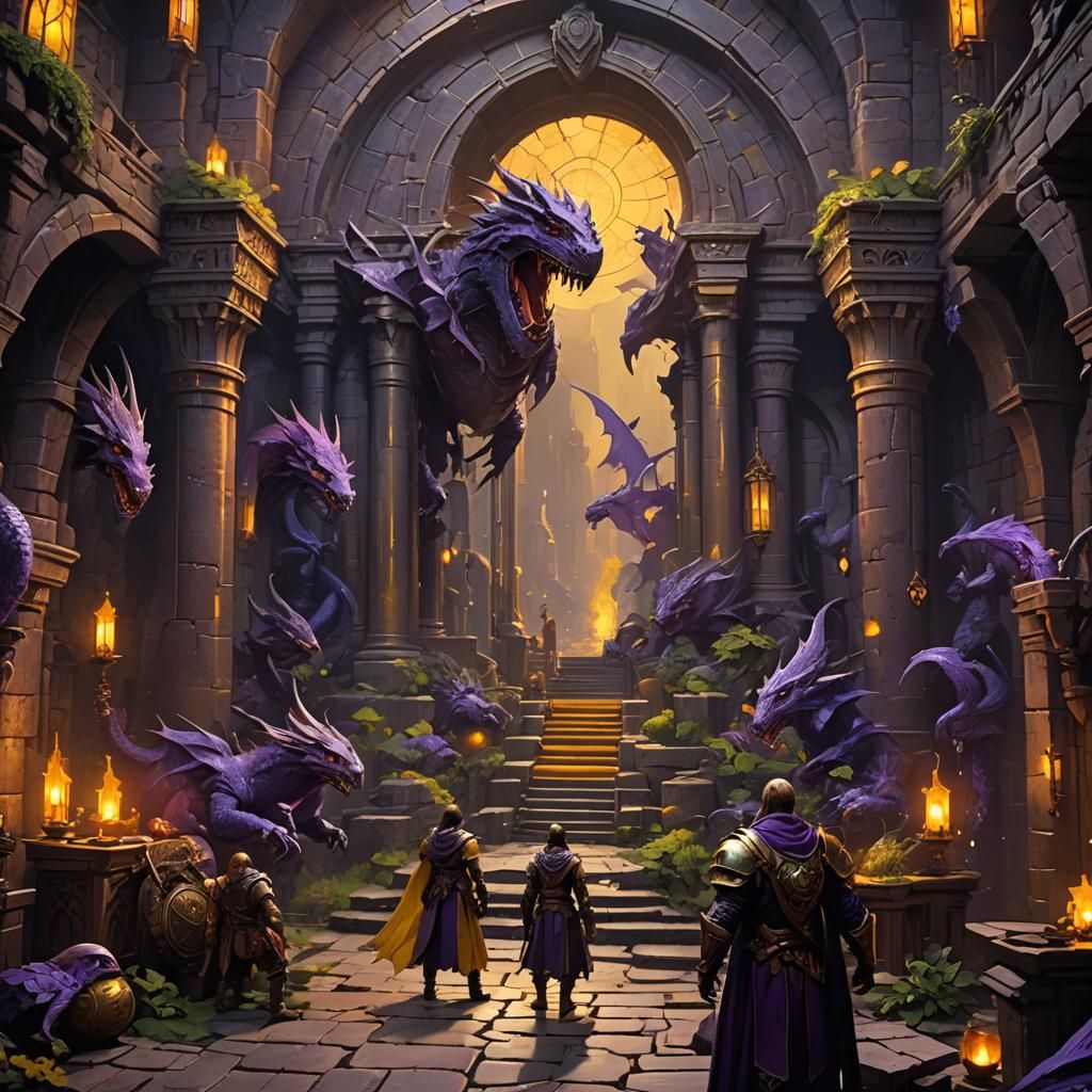 Dark Fantasy Landscape Concept Art in 8k