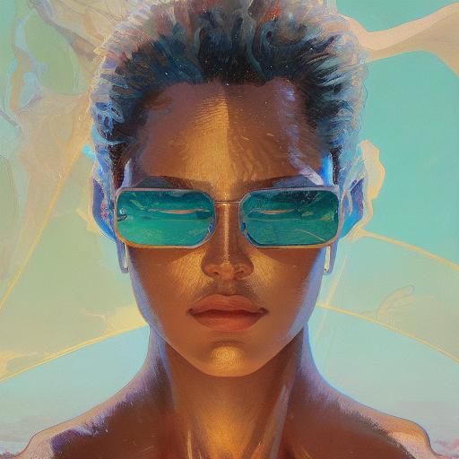 Detailed Portrait with Dynamic Lighting