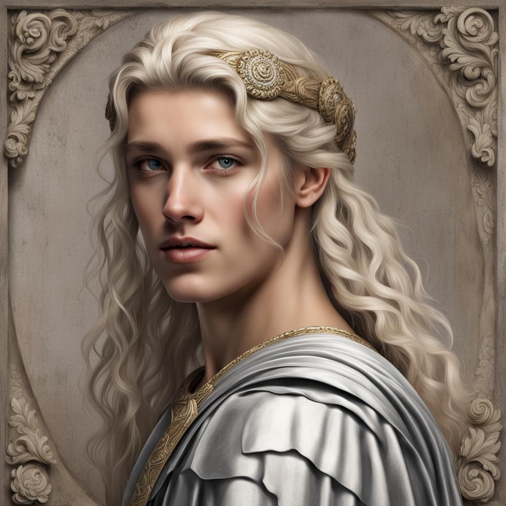 Roman Youth with Silver Hair