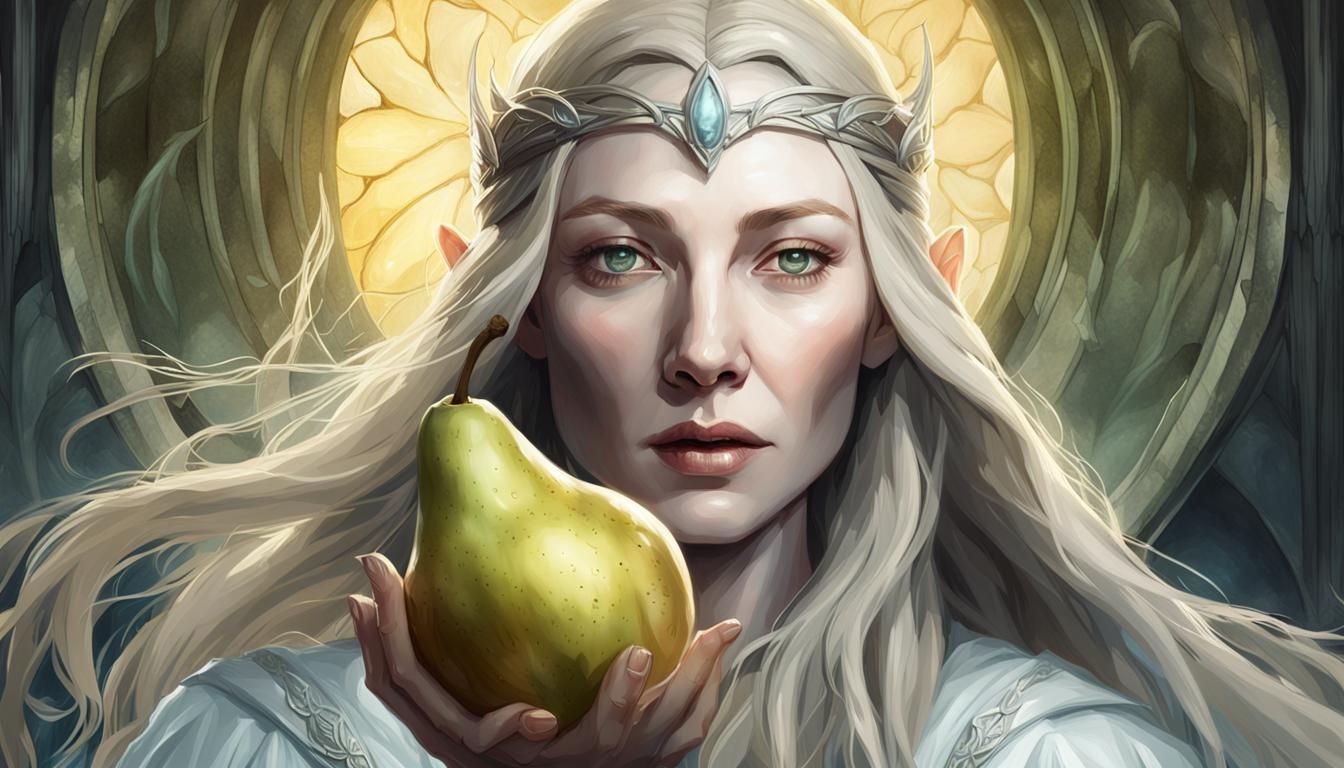 Yup. SOON ALL SHALL LOVE ME AND THIS PEAR. Gods forgive me.