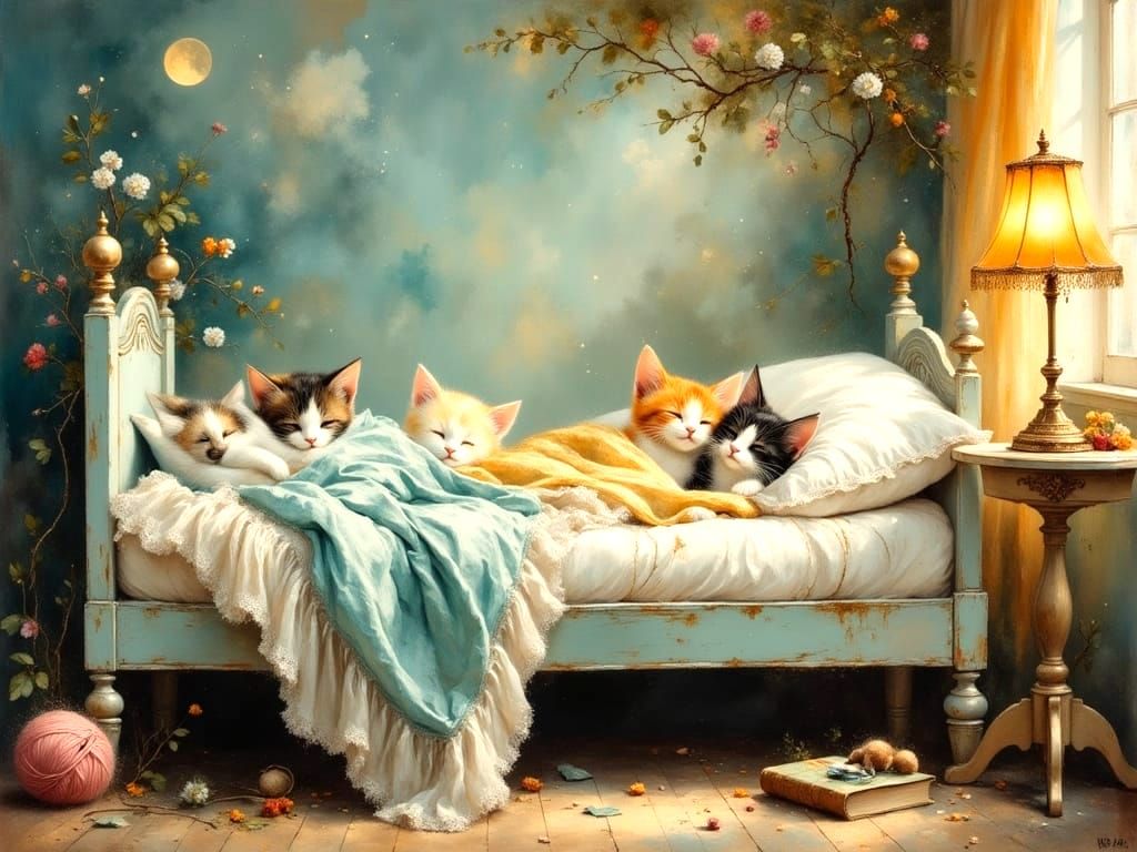 Nite-Nite Kitties! 🌙🌠✨