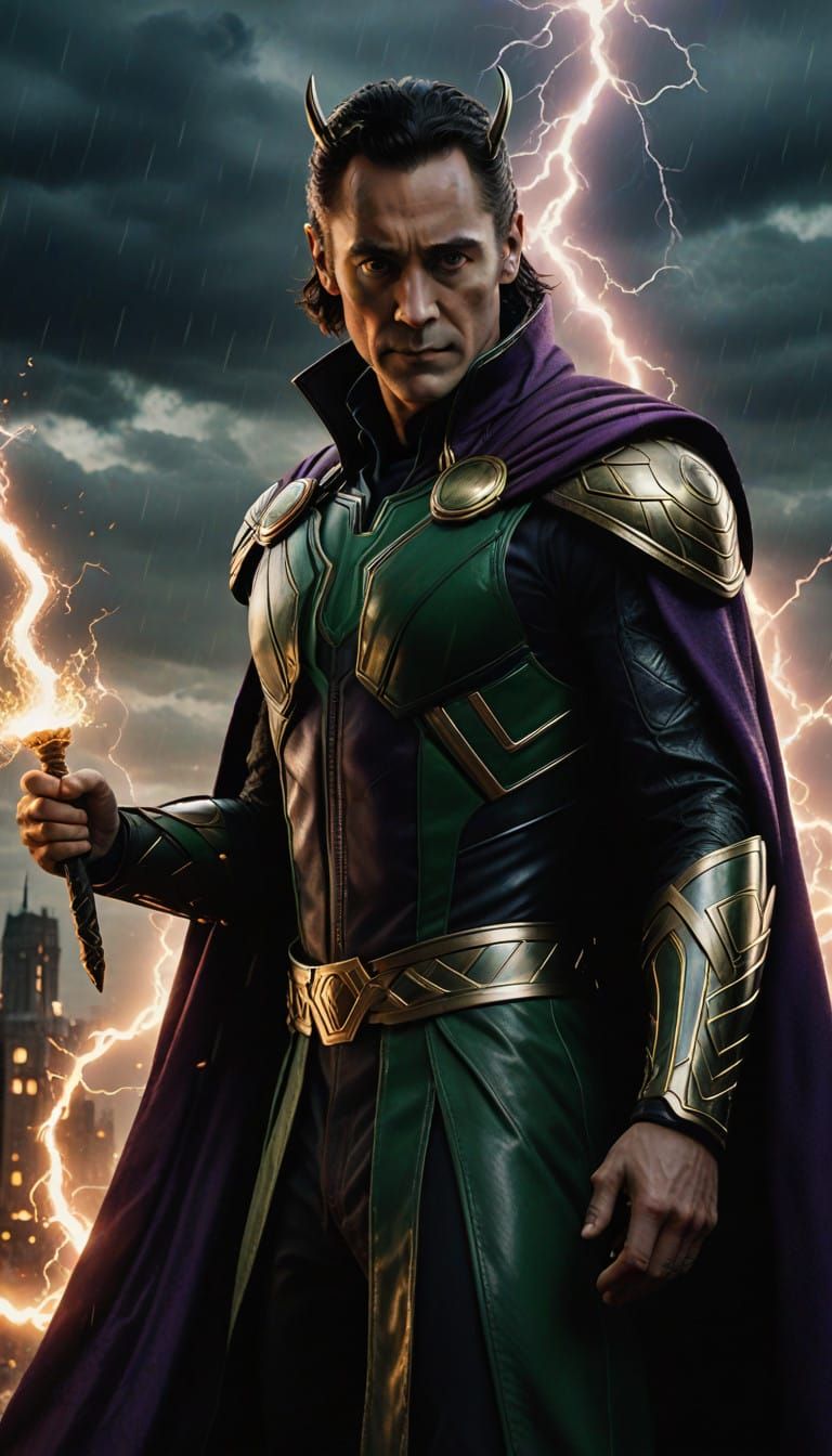 Magnificent Dark Lord Unites Loki's Magic with Magneto's Pow...