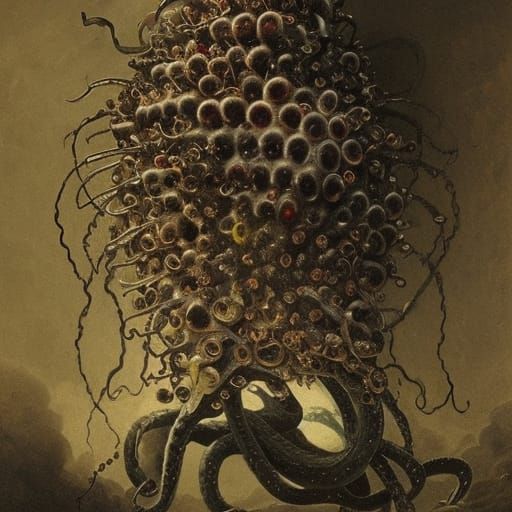 Octopus Doctor's Grape Dissection: A Horror Scene