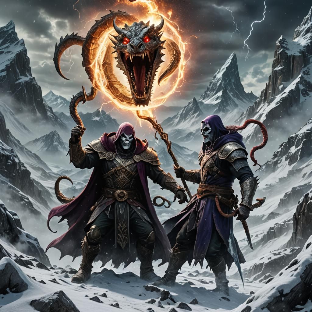 Thulsa Doom VS Joker in Skyrim