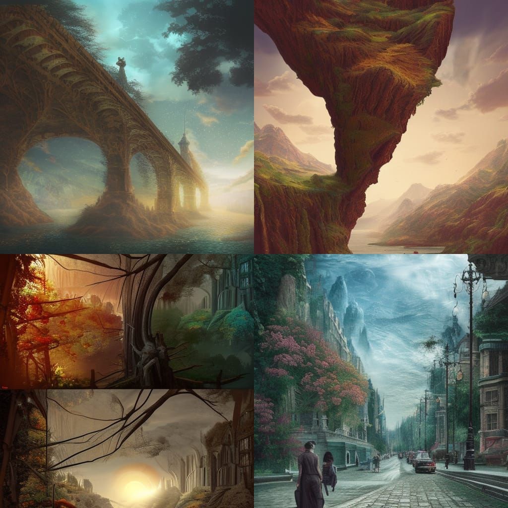 Poignant Summer Memory in Detailed Matte Painting