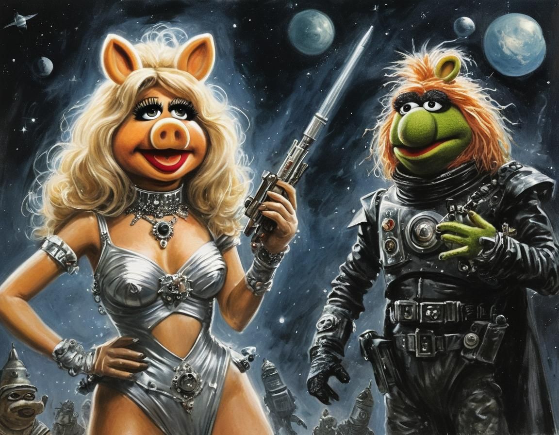 The Muppets, Miss Piggy as Barbarella