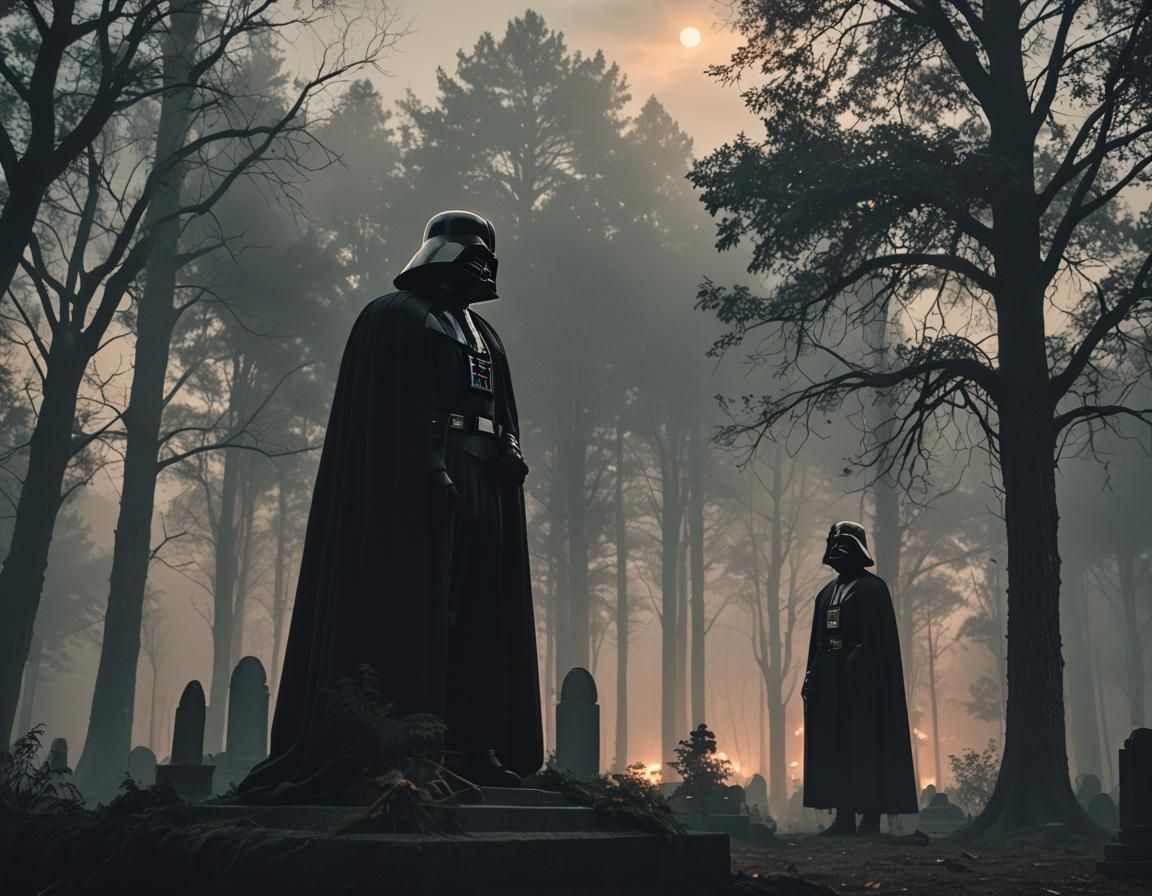 Darth Vader Pays Respects: Cinematic Funeral Scene