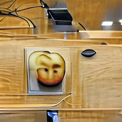 Apple with a Face Demands Court Appearance