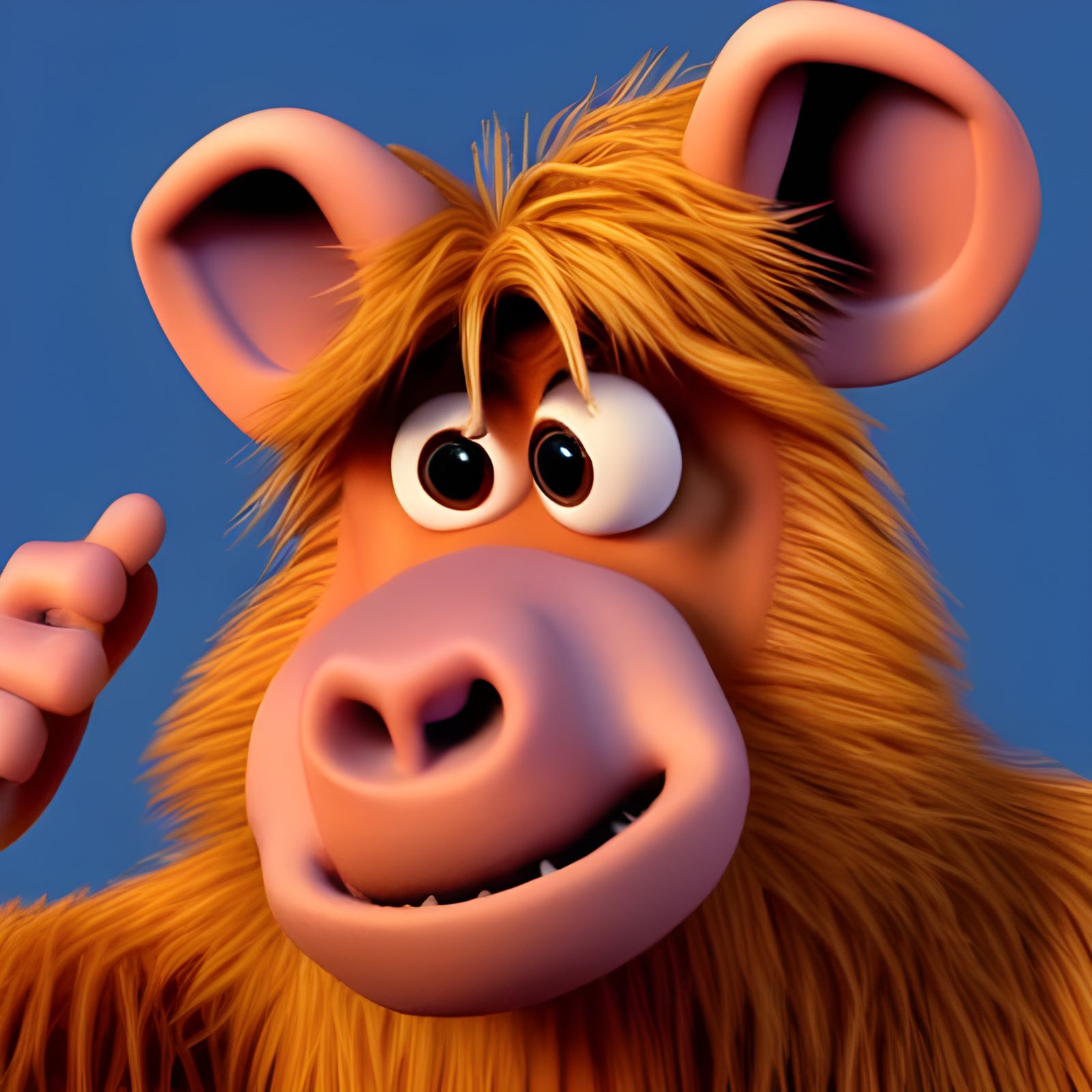 Alf Reimagined as 3D Digital Art