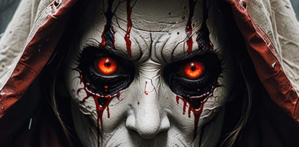 bleeding eyes without a face