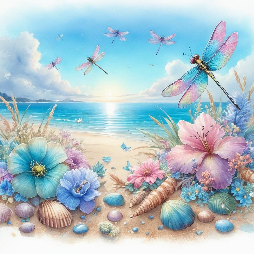 Dragonflies Generated by AI