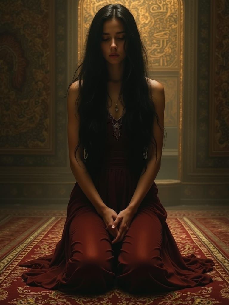 A Desperate Plea in Golden Splendor