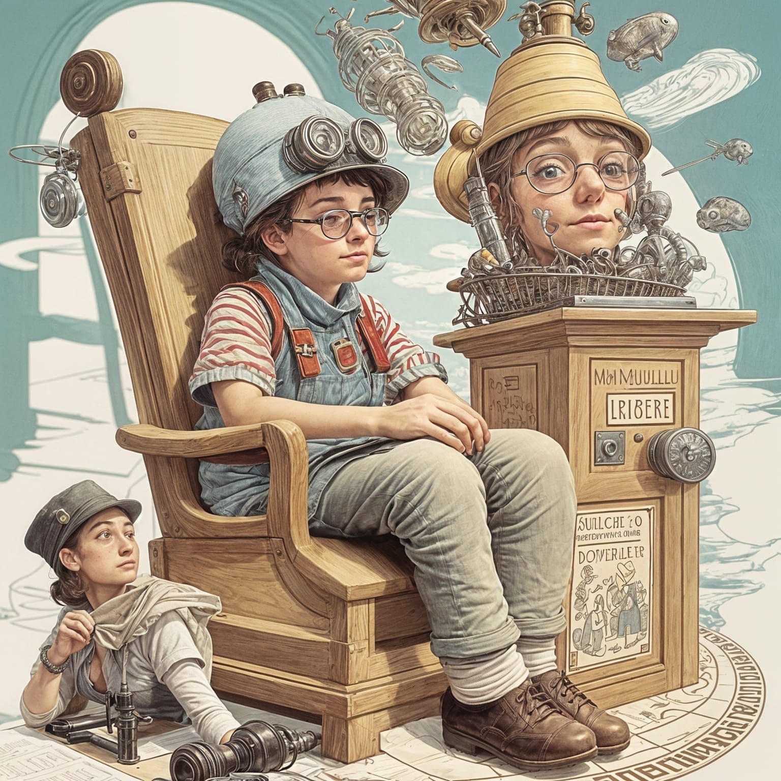 La Historia Begins in a Humorous Cafeteria Scene