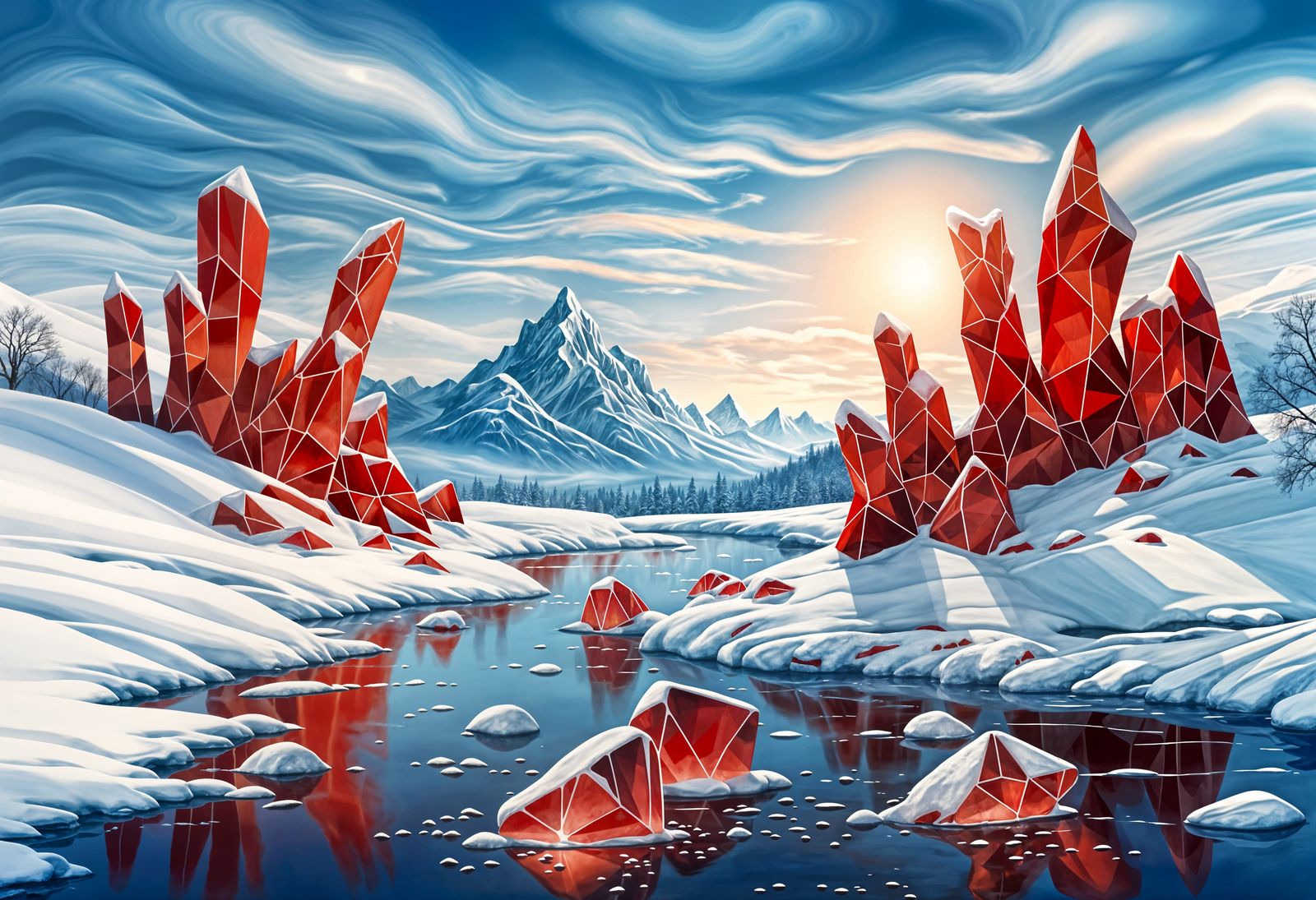 Winter Wonderland with Ruby River Gemstones