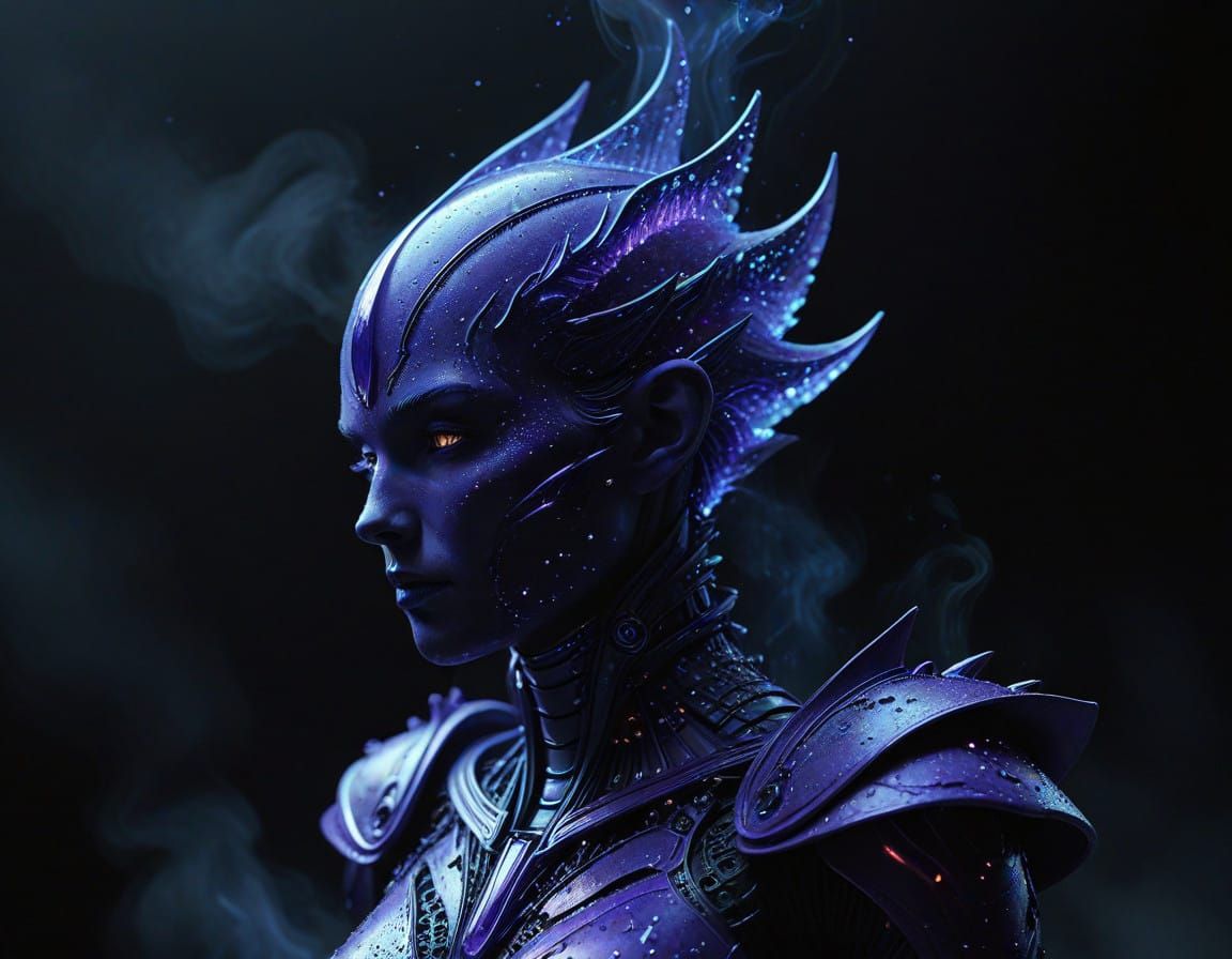 Spike in Timeless Monochromatic Elegance