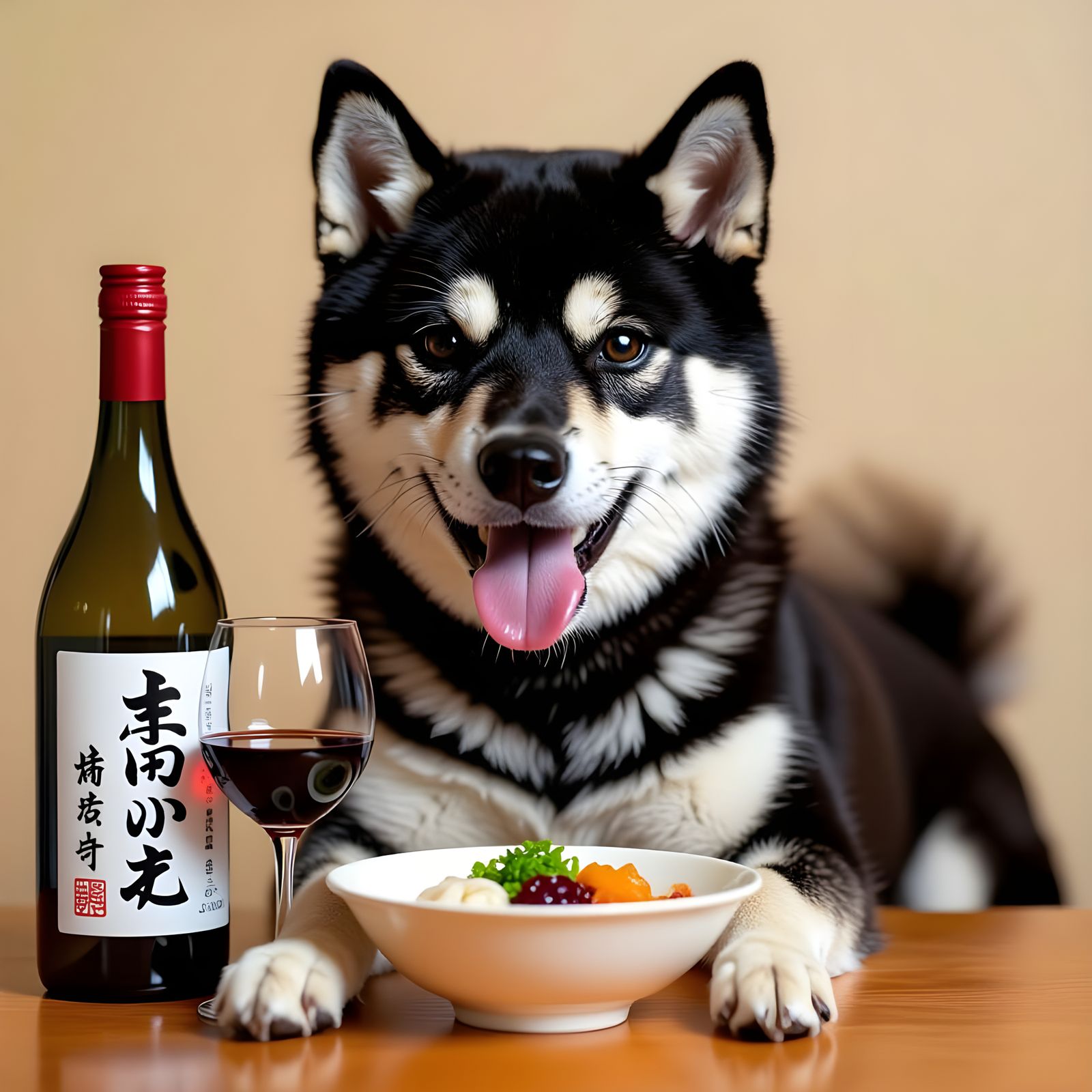 Black Shiba Inu Ready to Eat Deluxe Meal