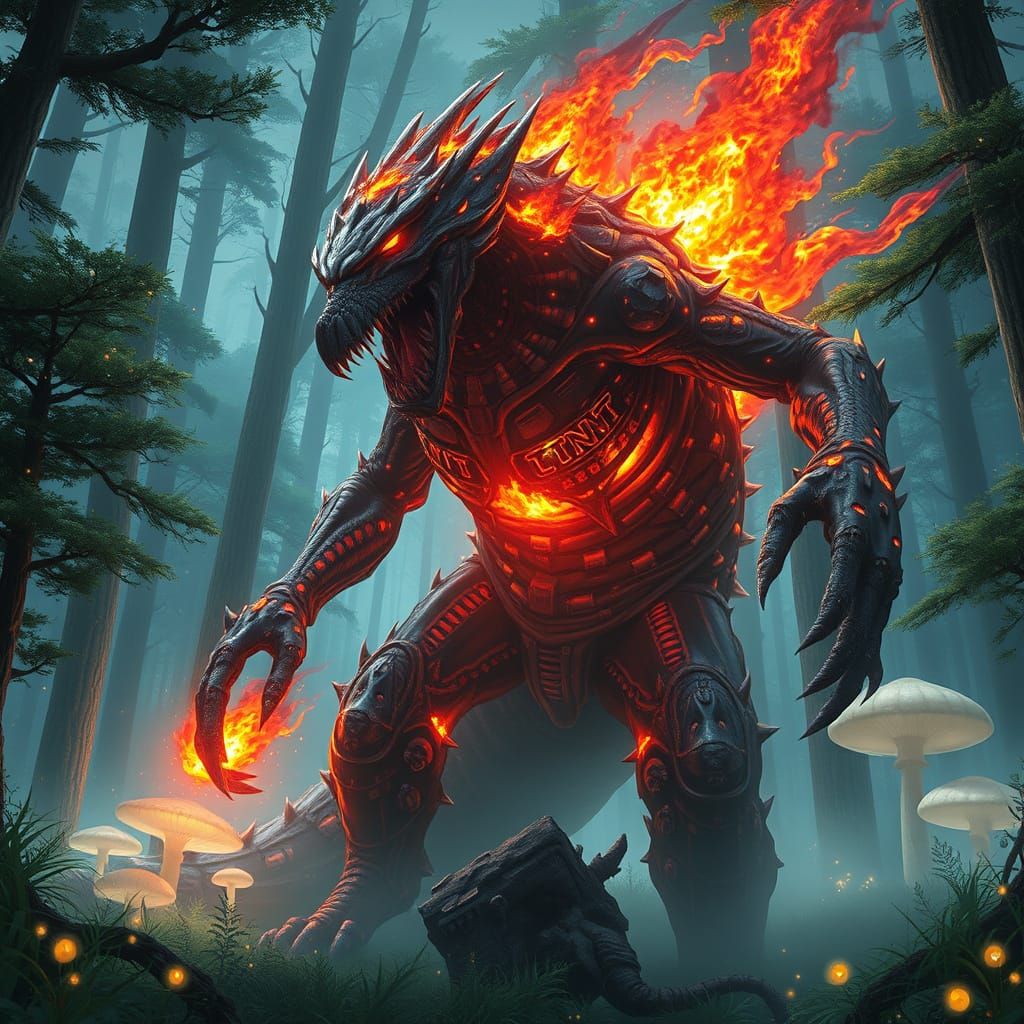 TNT Monster Unleashes Fury in the Heart of Nature