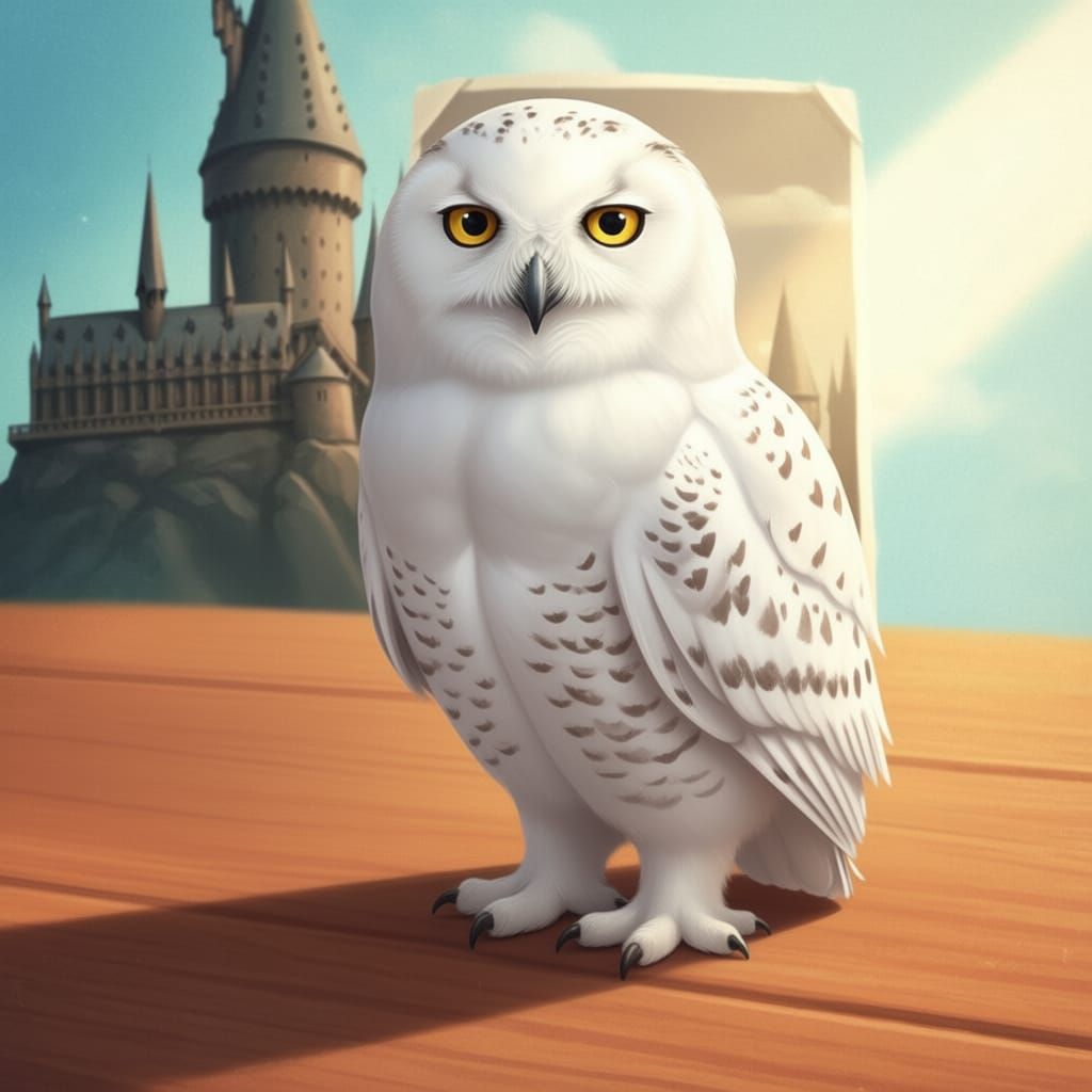 White Owl Replaces Phone in New Image