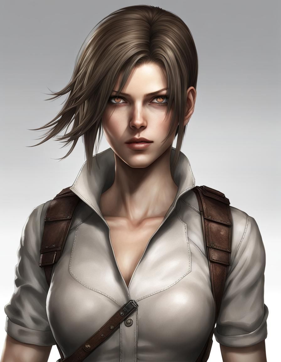 Resident Evil Inspired MI6 Agent in Detailed Matte Painting