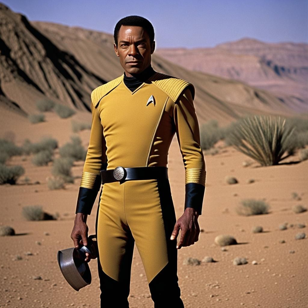 Tuvok Combing a Desert: AI Interpretation