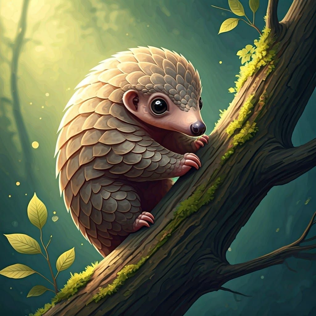 Baby Pangolin
