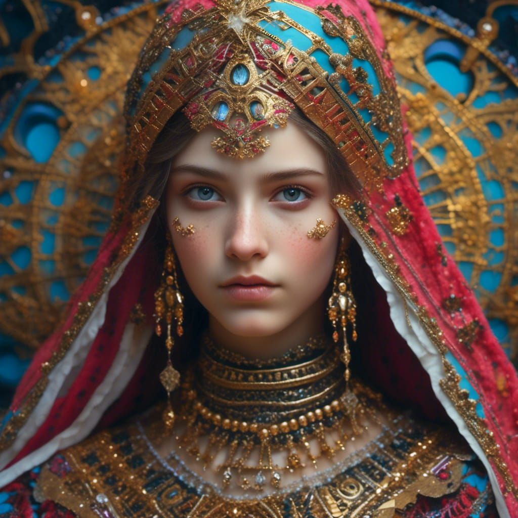 Beautiful Palestinian Woman