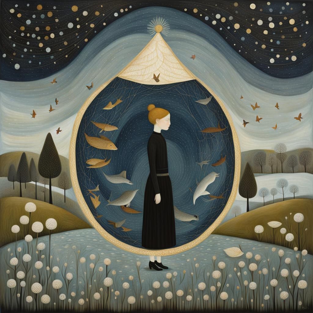 Dreamlike Infinite Consciousness: Ethereal Voyage