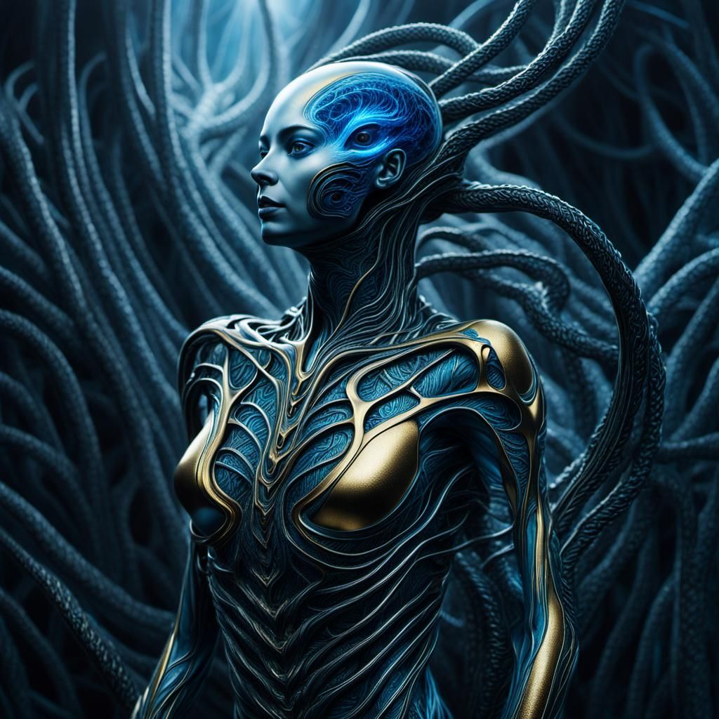 Biomechanical Surrealism: Alien Emergence in Body Horror Sty...