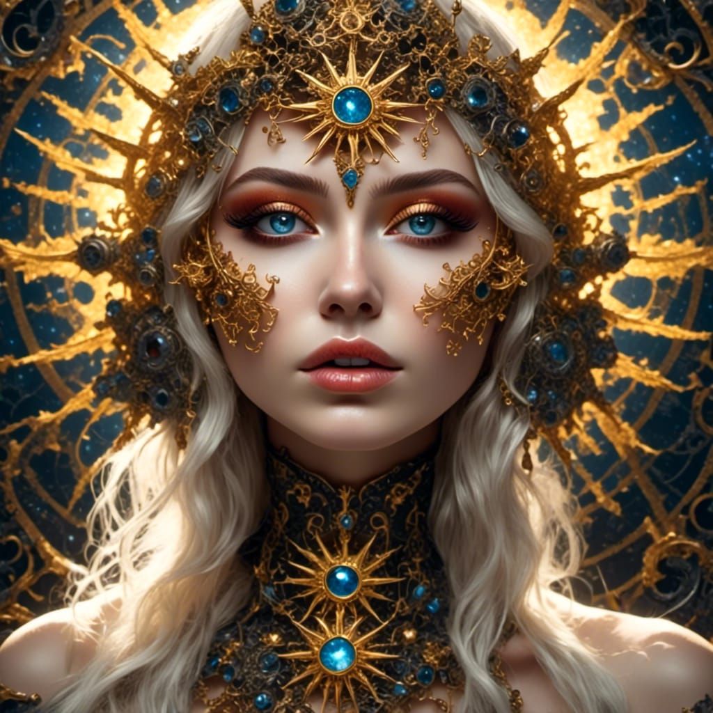 Tiled Sun Eyes with Extreme Detail