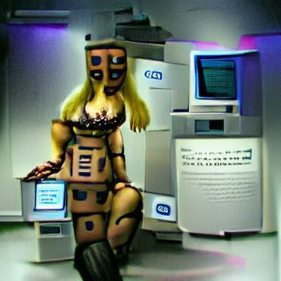 Provocative IBM Robot: Futuristic Design