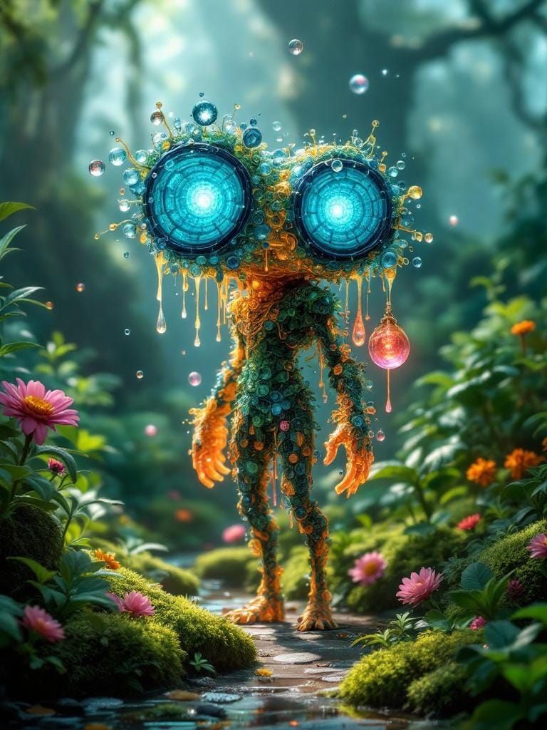 Hyaline Poetic Quilling Melodramatic Lighting Neon Flamedrop...