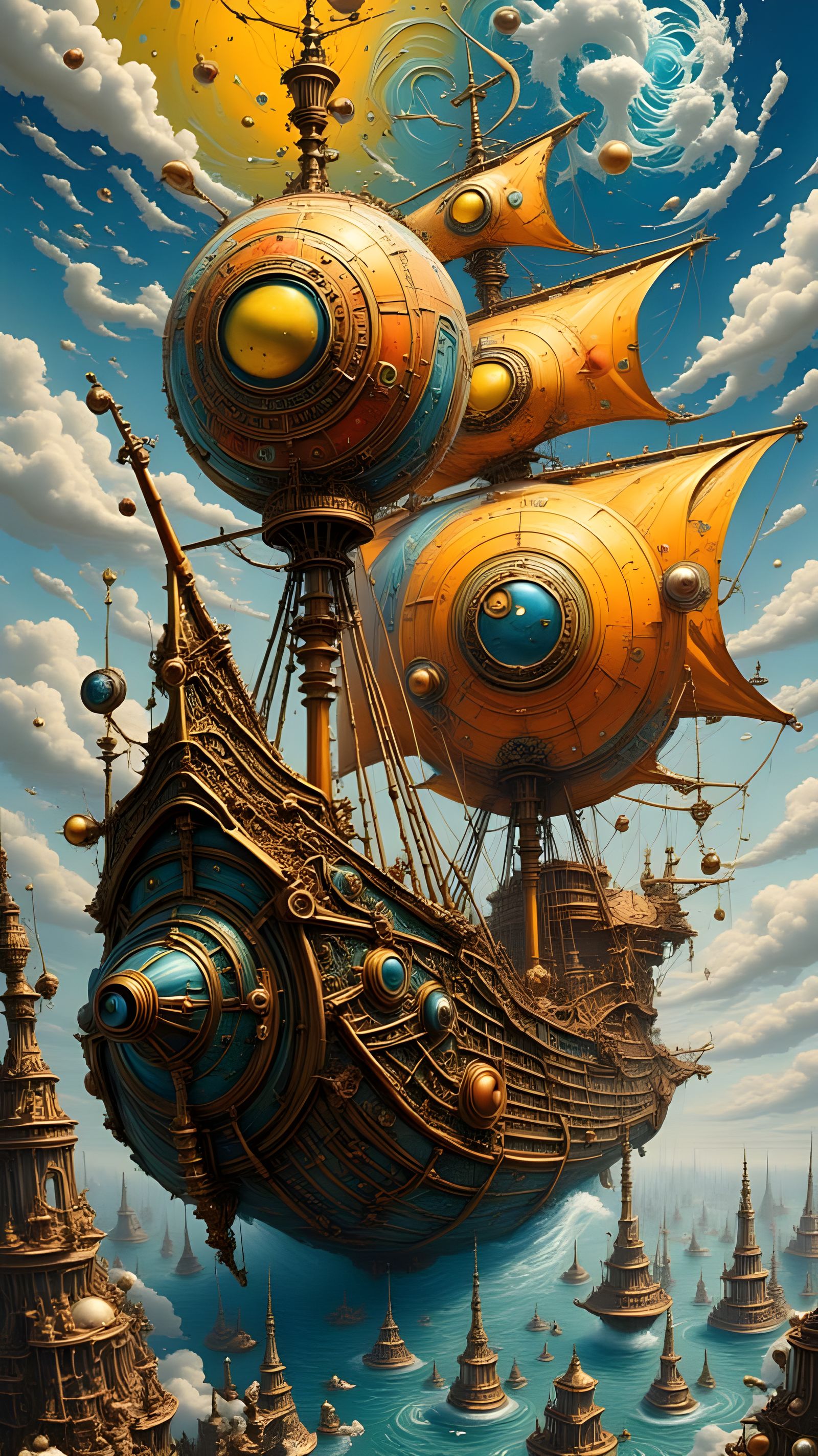 Crazy Prompt Stacking Ships 2