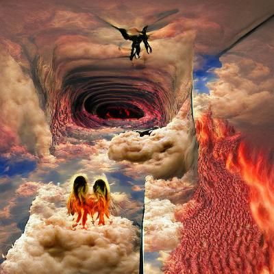 Heaven and Hell: A Fiber of Existence