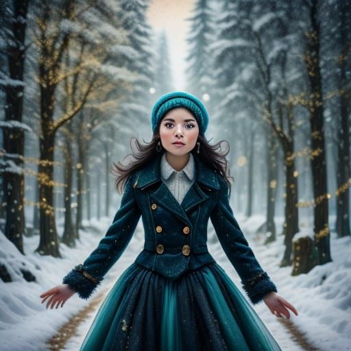 Beautiful Woman with Bedroom Eyes