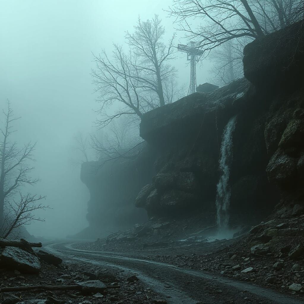 Dreamcore Dystopia in Eerie Morning Hush