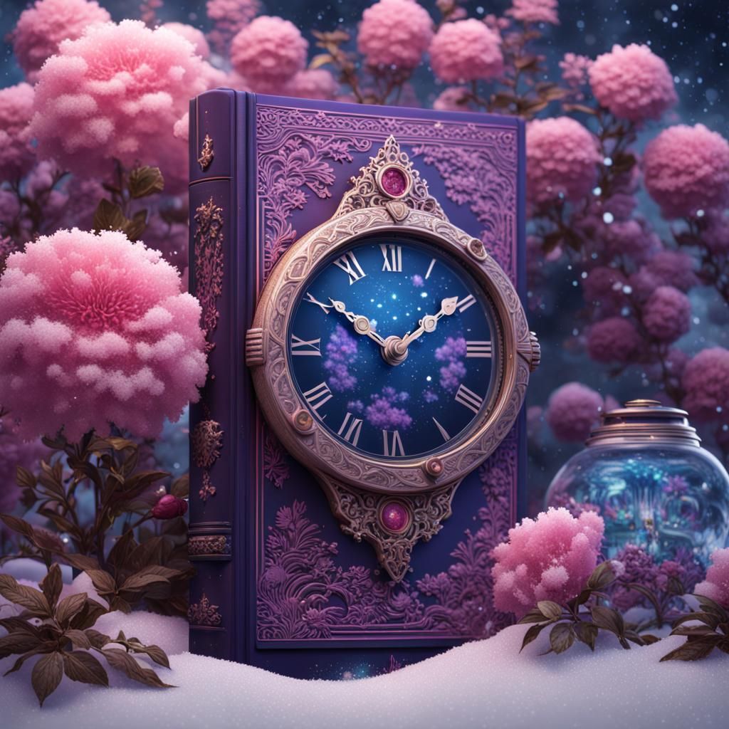 Surreal Vintage Collage in Space: A Digital Painting