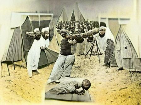 1800s Photography: Imagined Islamic Training Camp