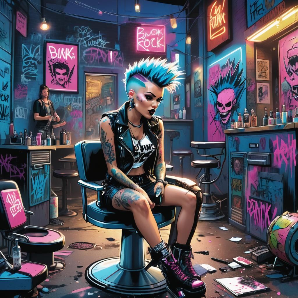 Dark Necessities Hair Salon - Riot of lockes