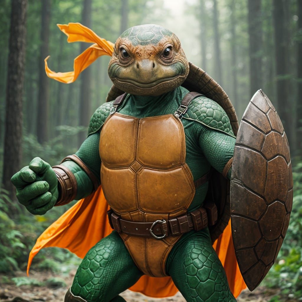 Mighty Turtle Shield Guardian