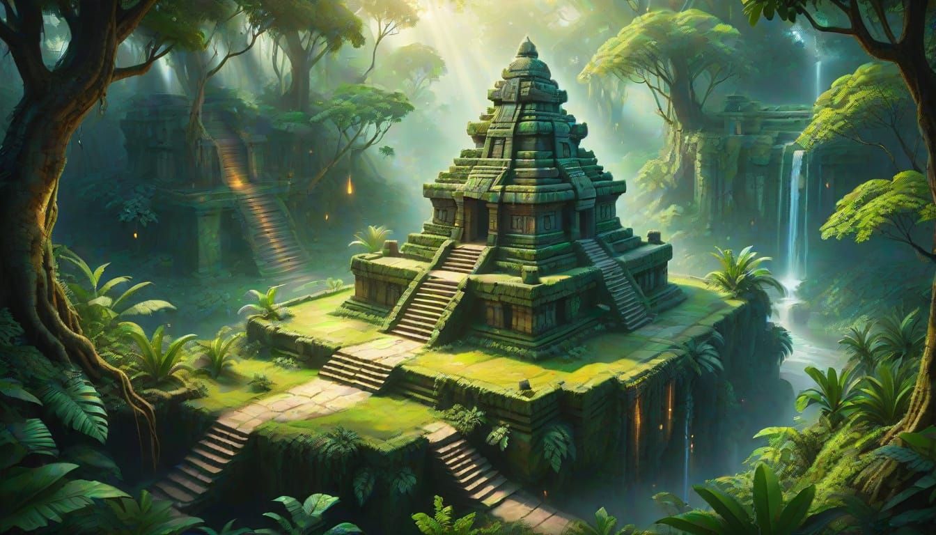 Fantasy Kingdom and Jungle Temple in Woodland