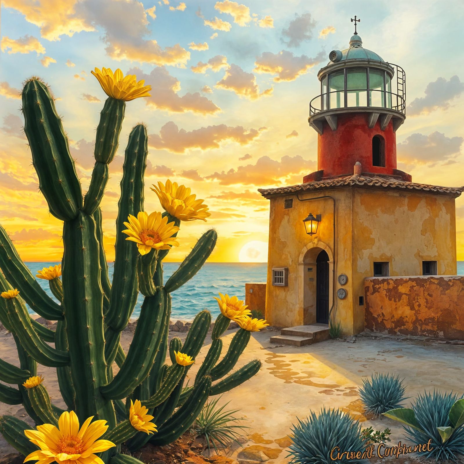 Original Adobe Lighthouse Cantina