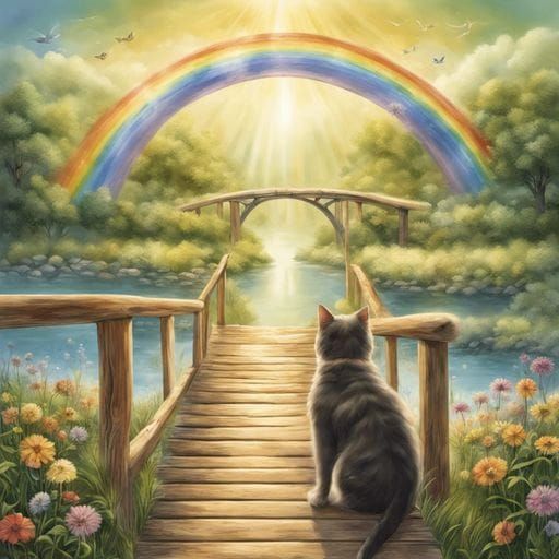 Until We Meet Again At The Rainbow Bridge -Poem