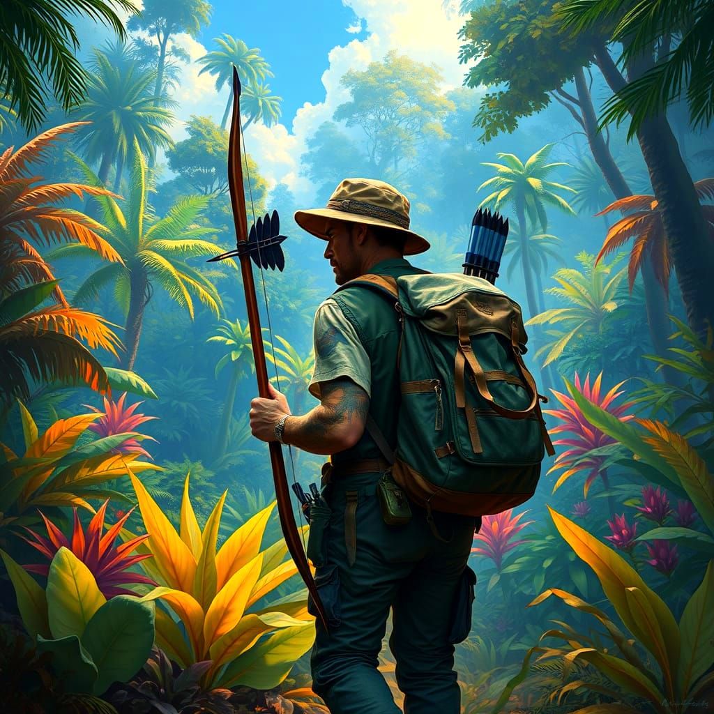 Jungle Hunter: A Lone Hiker's Pursuit