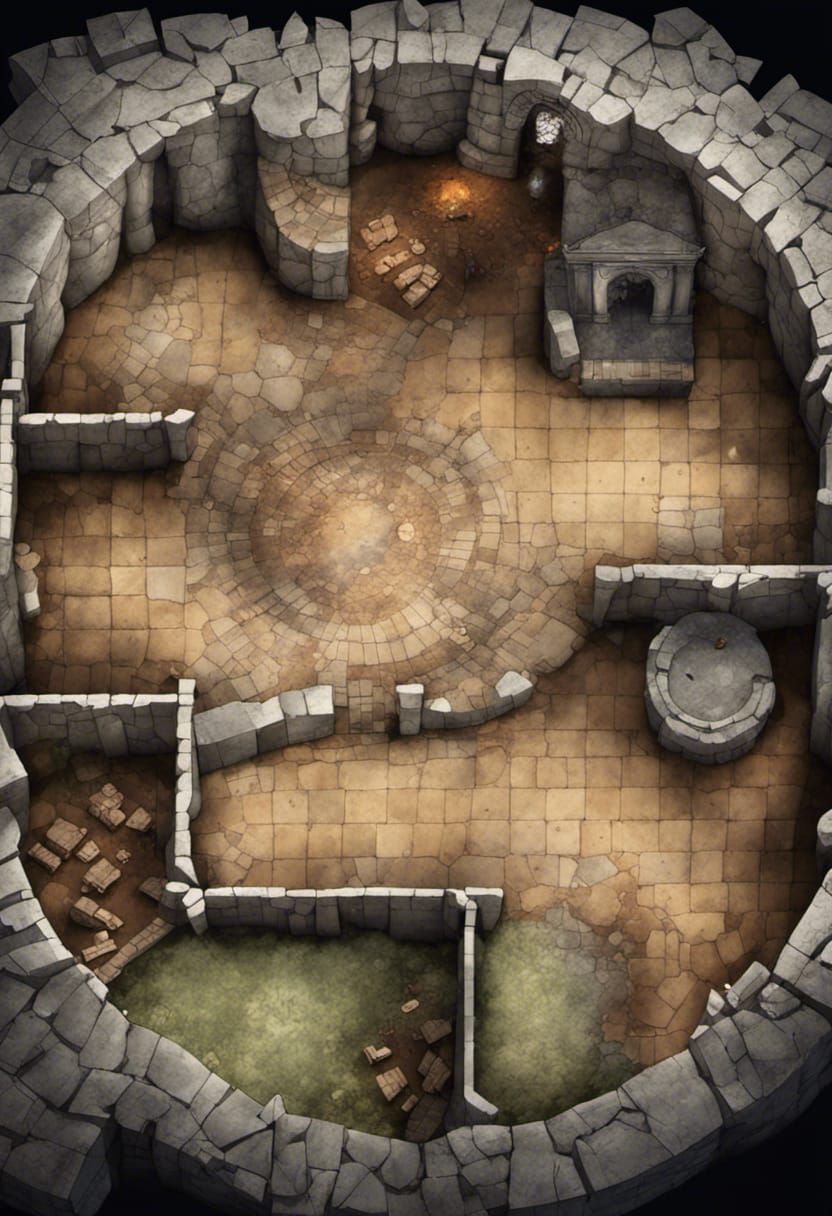 Battlemap: the pit