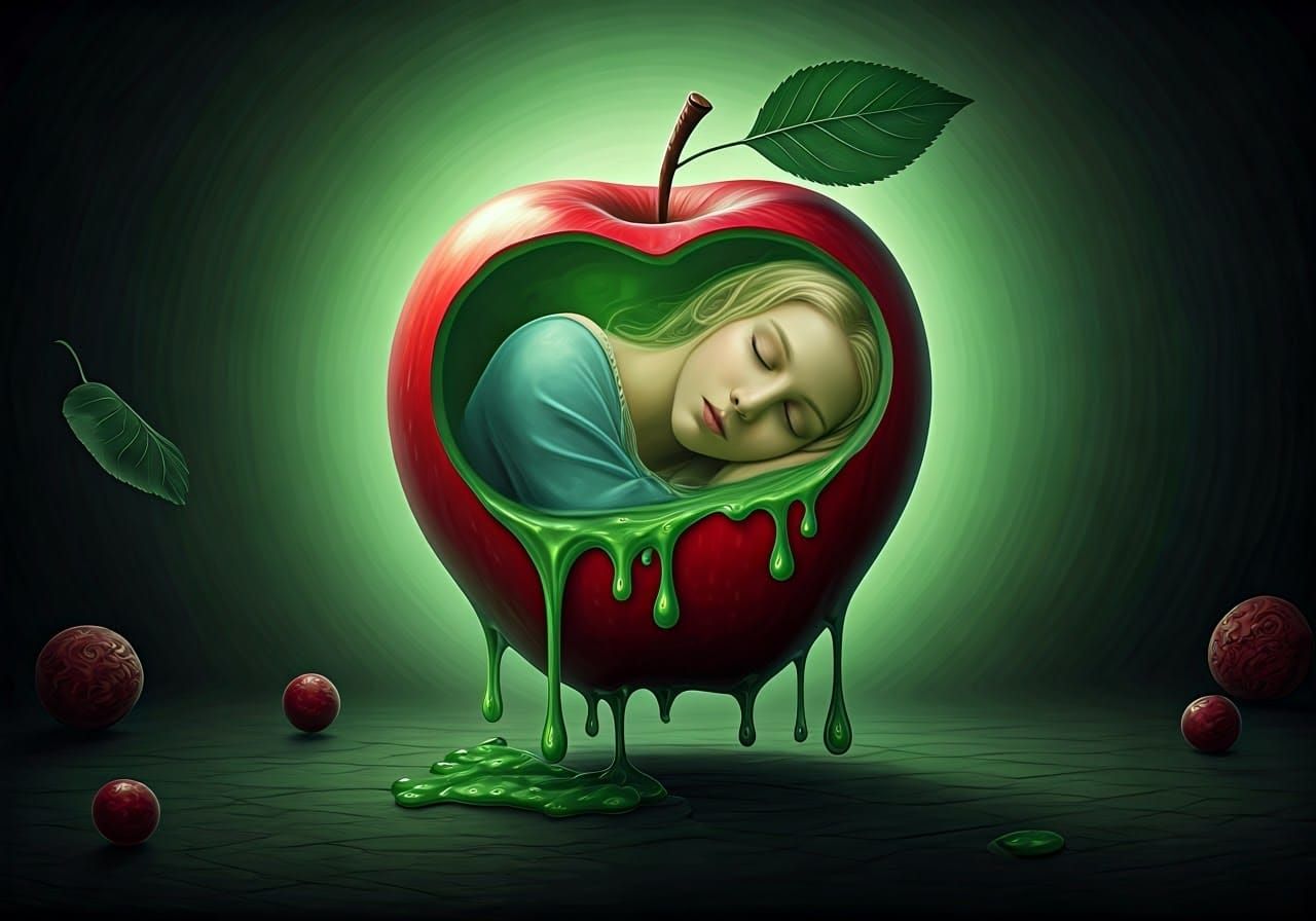 Surreal Beauty Slumbering Within a Toxic Fruit