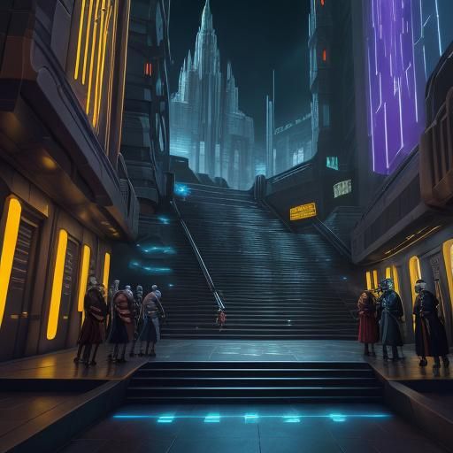 Jedi Temple Sorting Ceremony on Coruscant